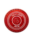 Taylor Ace Pro-Grip Coloured Bowls in vibrant shades, designed for enhanced grip and control.