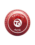 Taylor Ace Xtreme Grip Coloured Bowls with textured grip for optimal control and performance.