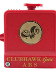Henselite Clubhawk Gold ABS Bowls Measure, colored, lightweight tool for lawn bowls measuring.