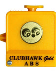 Henselite Clubhawk Gold ABS Bowls Measure, easy-to-use tool for measuring bowls.