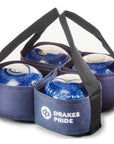 Drakes Pride 4 Bowl Carrier, stylish holder for 4 bowls, offered in different colours.
