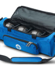 Drakes Pride Beam Bag, practical and stylish bowls bag, available in silver, teal, red, or blue.