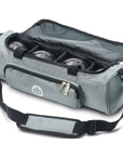 Drakes Pride Beam Bag, compact and durable carry bag, comes in silver, teal, red, or royal blue.