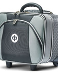 Drakes Pride Horizon Locker Trolley Bag, sturdy trolley with locker feature, available in silver, teal, royal blue.