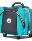Drakes Pride Horizon Locker Trolley Bag, versatile and durable, available in silver, teal, and royal blue.