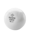 Indoor bowls jack by Drakes Pride, available in white or yellow.