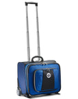 Drakes Pride Low Roller Trolley Bag, convenient wheeled carry bag, offered in aqua, cerise, blue, silver.