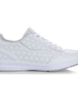 Drakes Pride Cosmic 2 Ladies Bowls Shoe in white, lightweight and stylish.
