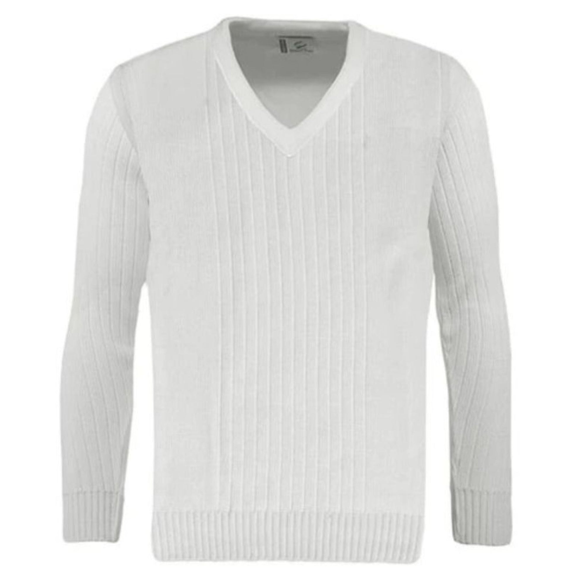 Green Play Ribbed Pullover – Unisex, soft knit with ribbed texture and relaxed fit.