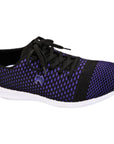 Henselite HL72 Ladies Bowls Shoe, lightweight and colorful options: black/grey, raspberry, white, blueberry.