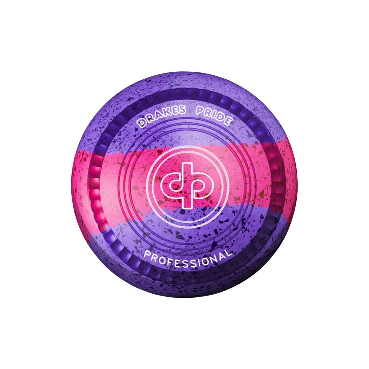 Drakes Pride PRO-50 TRIO coloured bowls, offering vibrant colours and precision for lawn bowling.