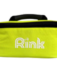 Rink® Dual Pair Bowls Bag with pocket, stores 2 bowls, comes in purple, blue, citrus, hot pink.