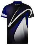 Rink® Exclusive Bowls Shirt in white with stylish trim, designed for comfort and performance.