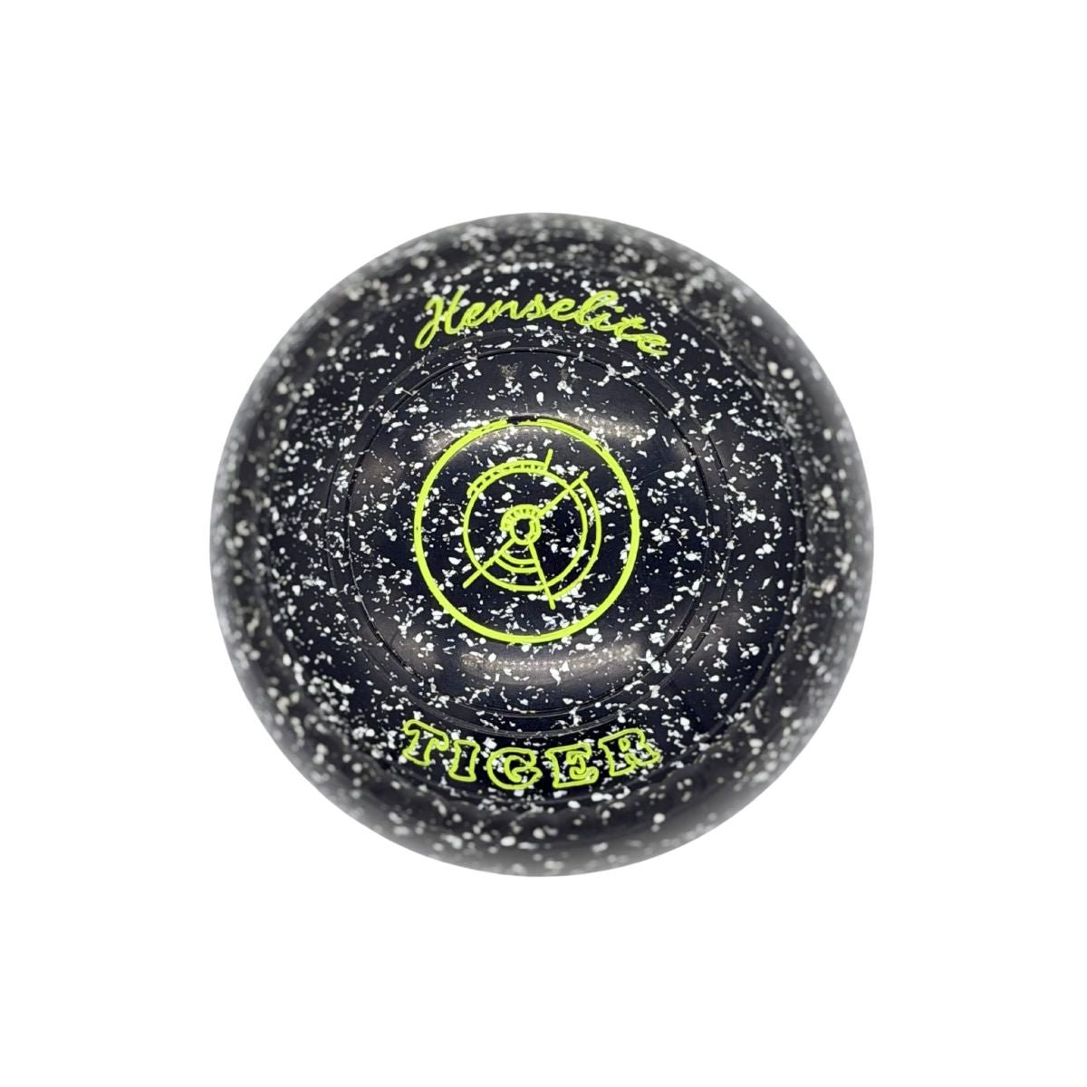Henselite Tiger Size 1H Black/White Speckle | Jack and Bowl