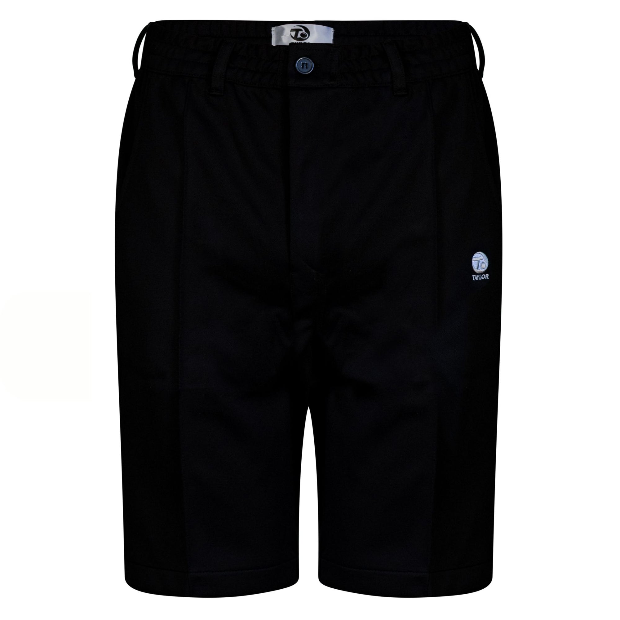 Taylor Gents Bowls Sport Shorts with elastic waistband and breathable, lightweight fabric.