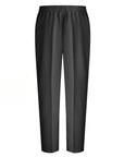 Taylor Ladies Sporting Bowls Trousers, white with elastic waistband and tailored straight legs.