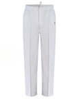 Taylor Ladies Sporting Bowls Trousers in white with straight leg fit and elastic waistband.