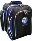 Taylor Bowls Compact Trolley Bag with wheels and handle in red, blue, purple, or lime