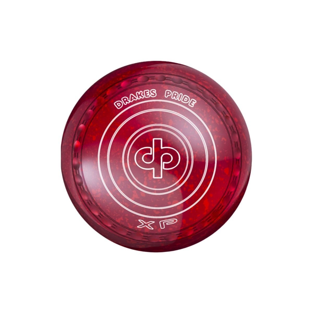 Drakes Pride XP bowls in bright colours, crafted for balance, grip, and smooth delivery.