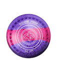 Drakes Pride XP Trio bowls, bold colours with engraved grips for smooth, accurate play.
