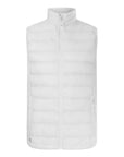 Drakes Pride Victoria Ladies Bodywarmer, white sleeveless jacket with zip front for bowls.