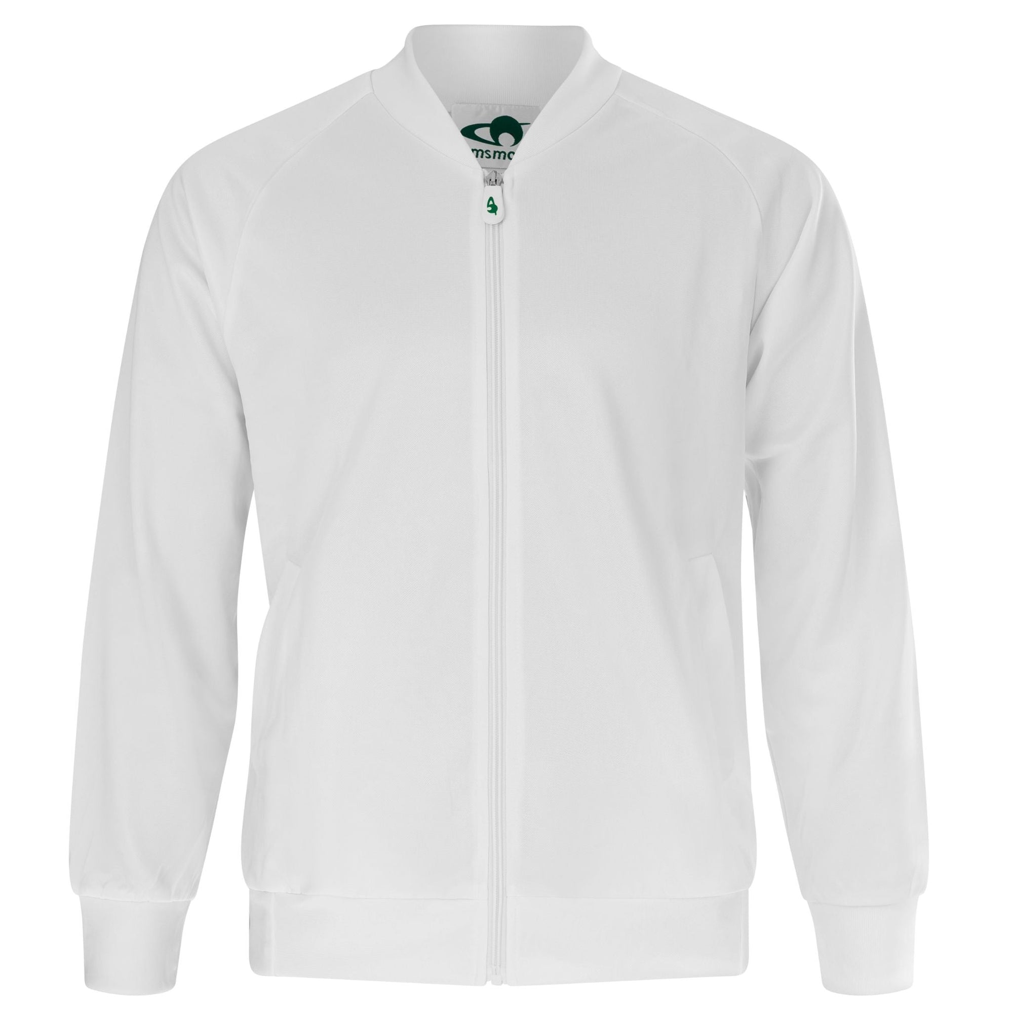 Emsmorn Rinkmaster Bowls Jacket featuring lightweight, durable fabric and sleek athletic design.