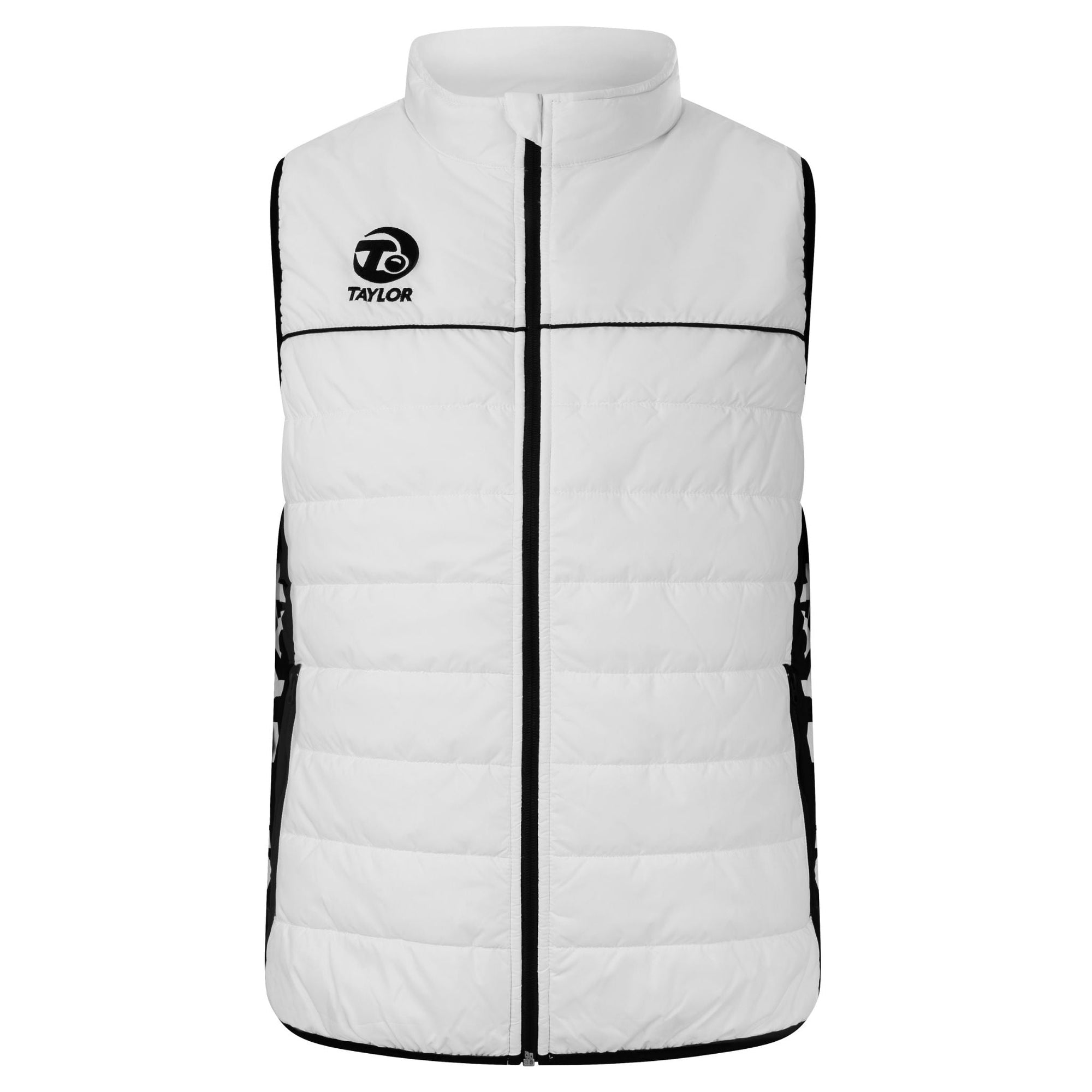 Taylor Gents Puffa Bodywarmer with quilted design and lightweight, insulated warmth.