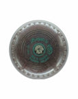 Pre-owned Henselite Classic Deluxe Size 4M brown bowls, used with a smooth, durable finish.