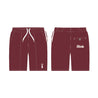 Maroon rink shorts 