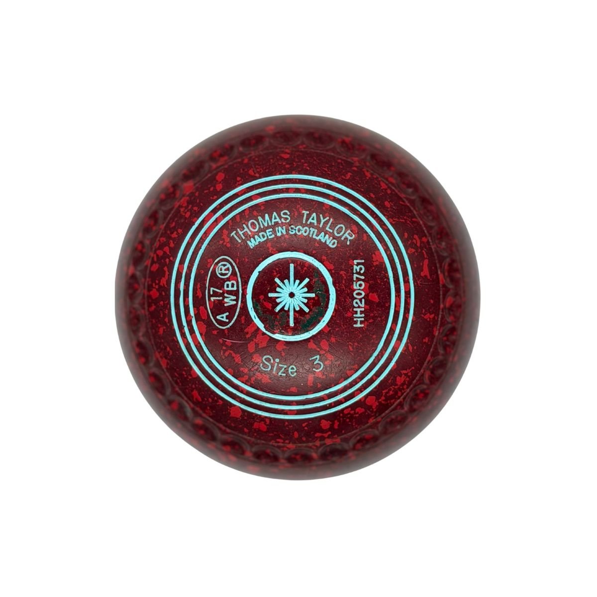 Taylor International Size 3H Maroon/Red | Jack and Bowl