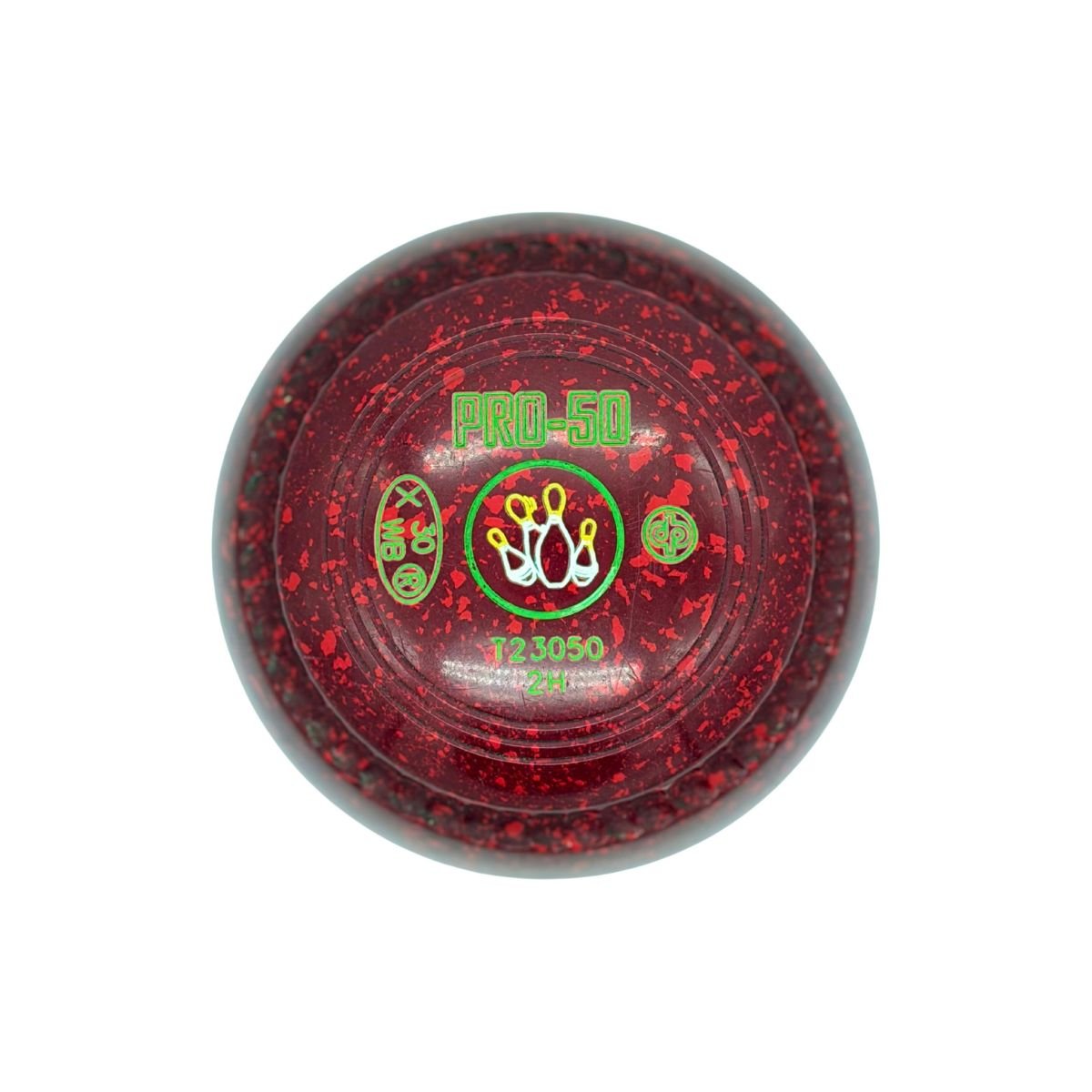 Drakes Pride PRO-50 Size 2H Maroon/Red | Jack and Bowl