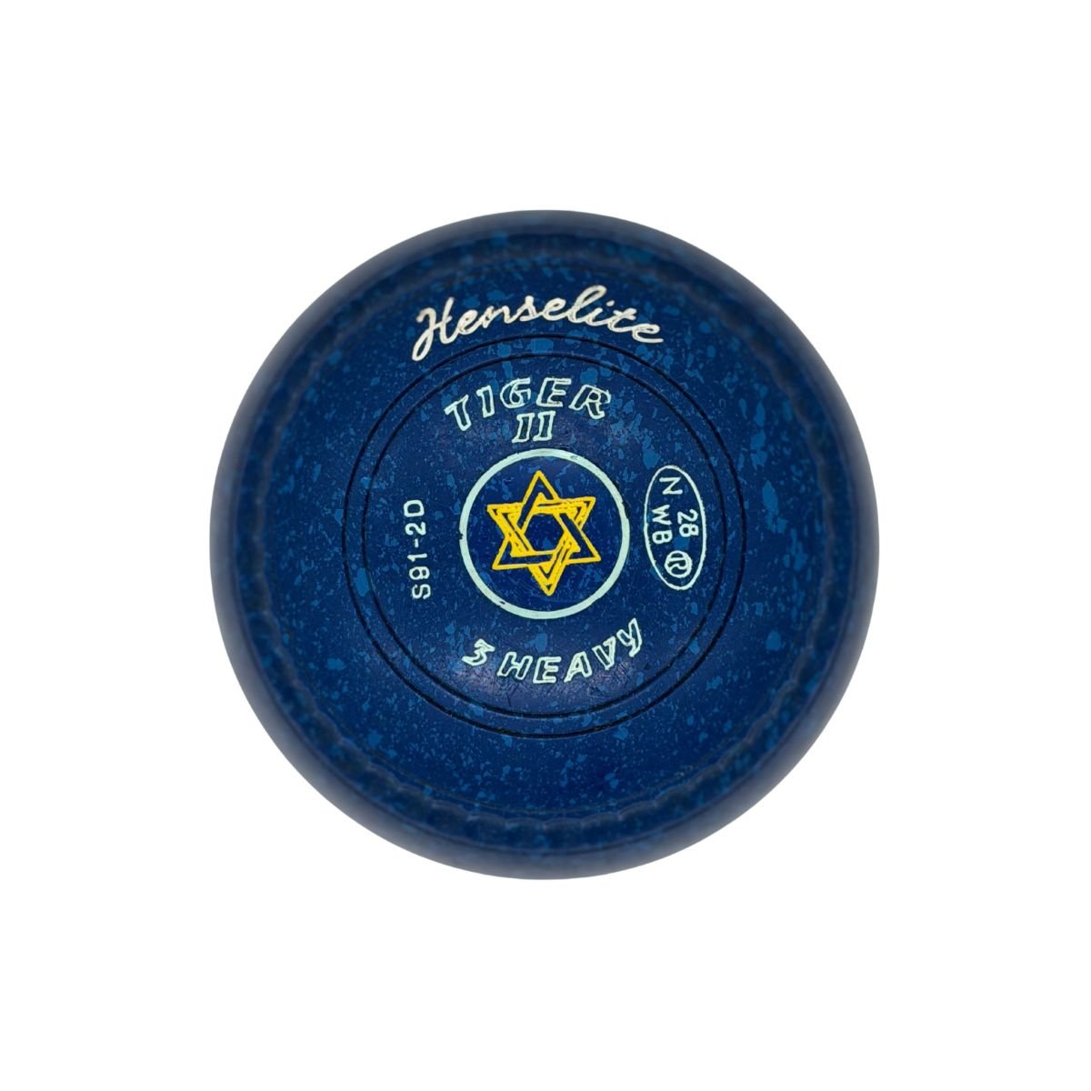 Henselite Tiger II Size 3H Midnight (C Grip) | Jack and Bowl