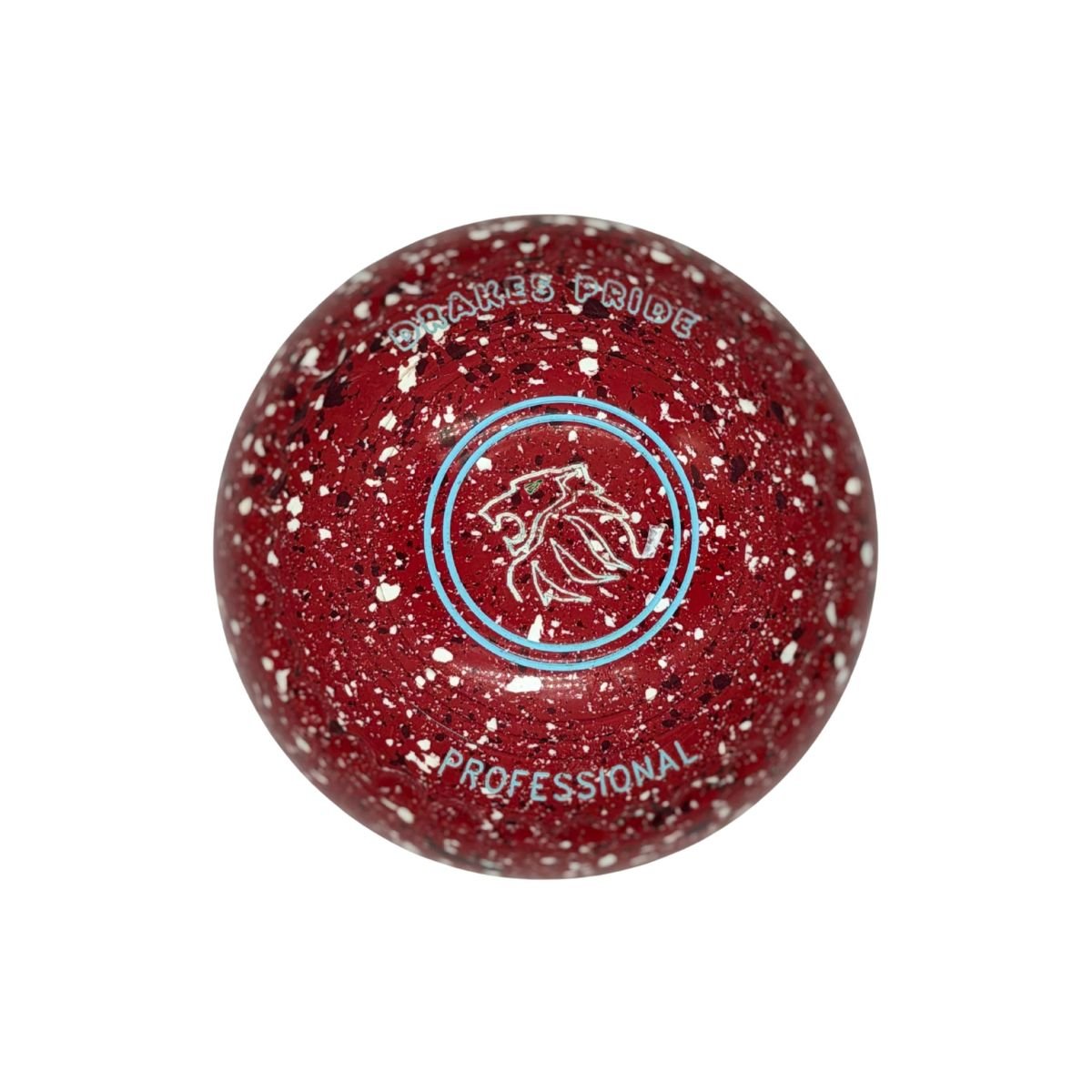 Drakes Pride Professional Size 0H Red/White/Maroon Speckle | Jack and Bowl