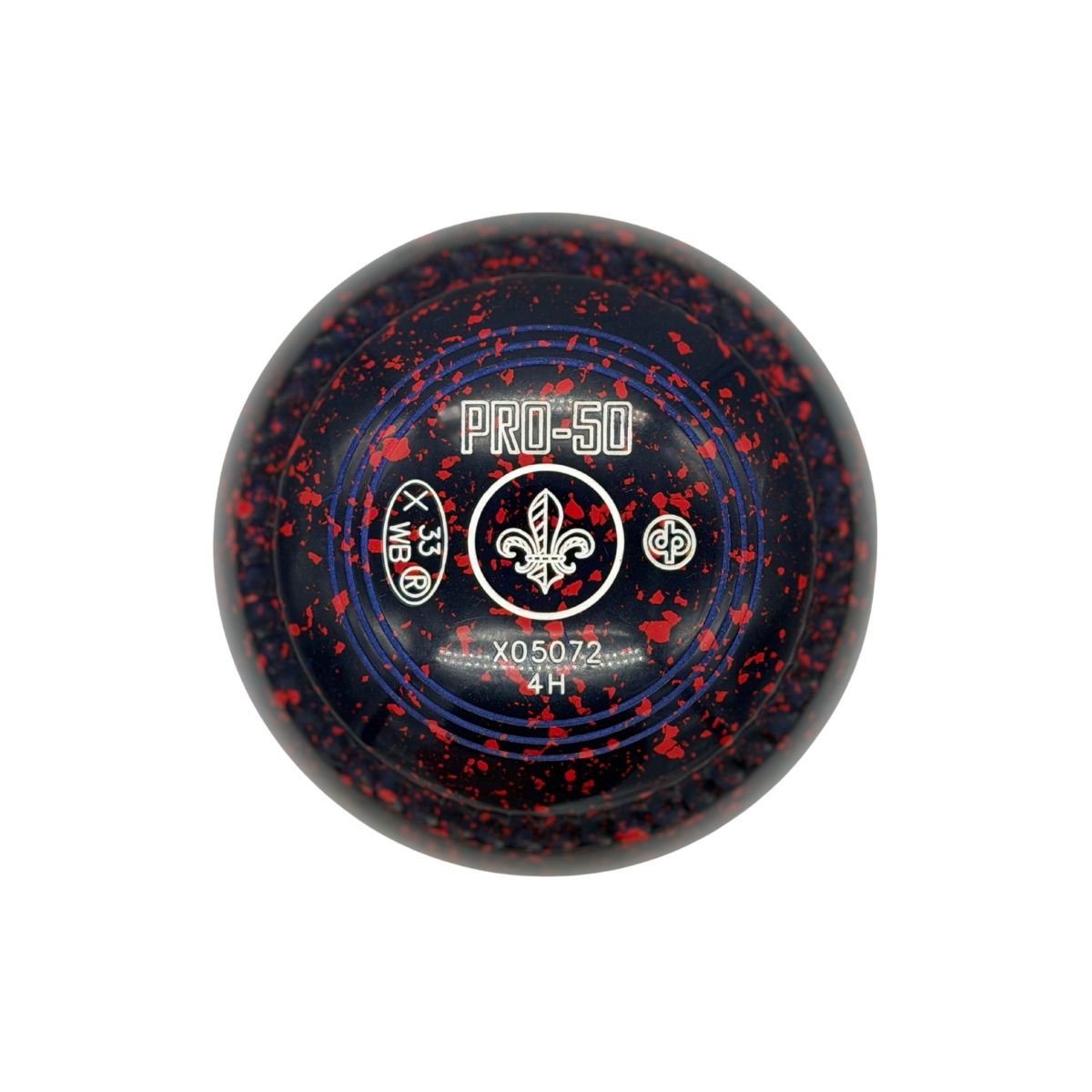 Drakes Pride PRO-50 Size 4H Blue/Red | Jack and Bowl