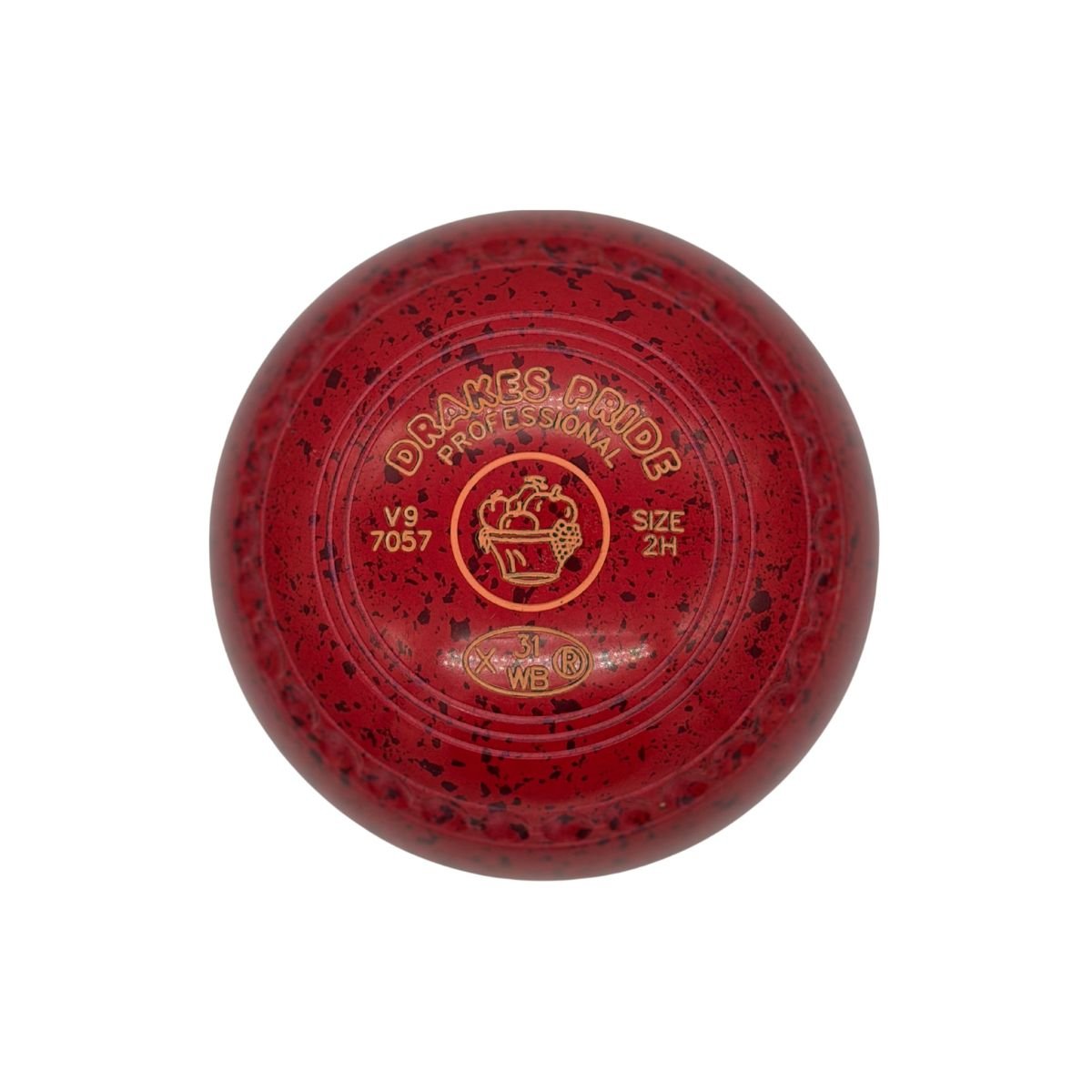 Drakes Pride Professional Size 2H Red/Maroon | Jack and Bowl