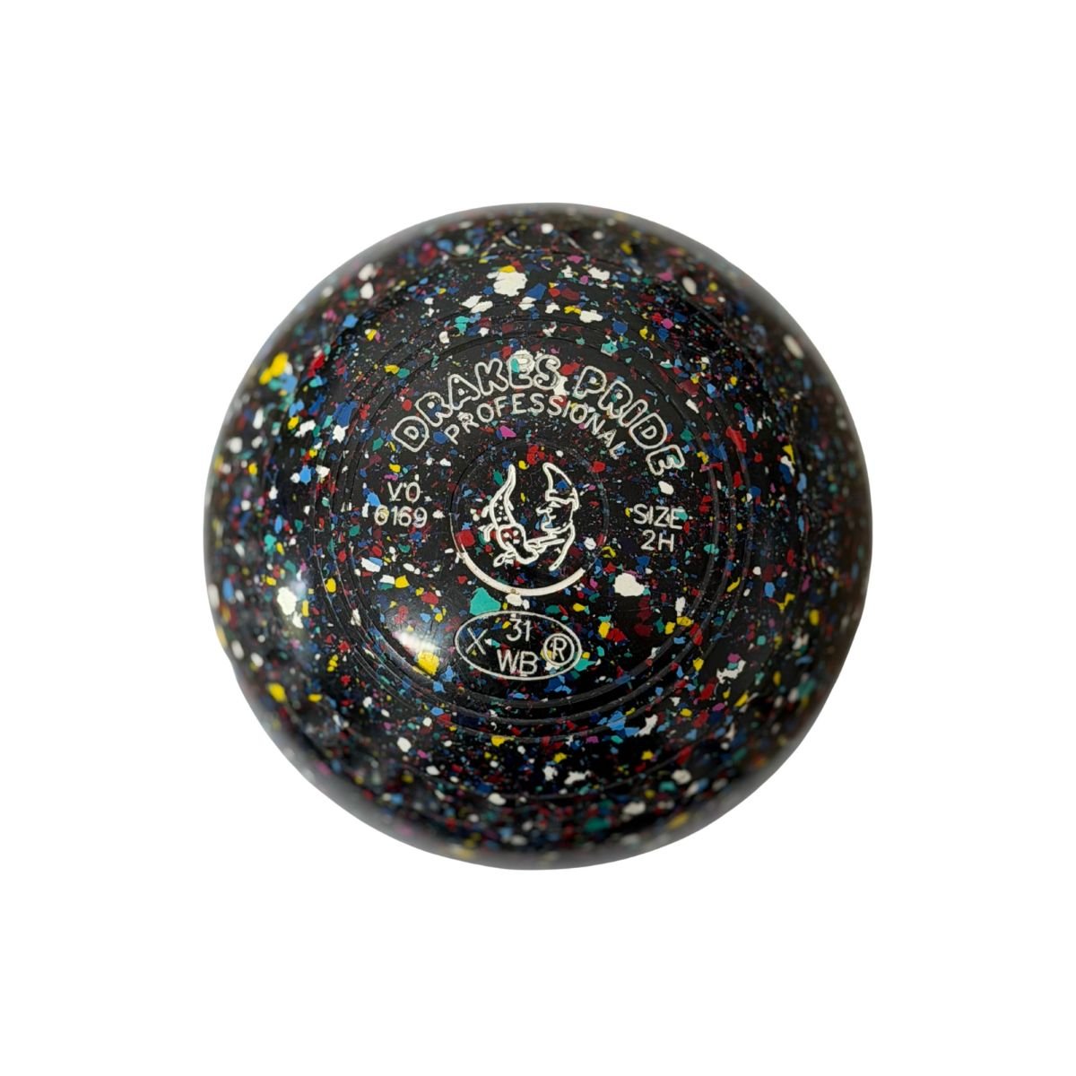 Drakes Pride Professional Size 2H Black Harlequin | Jack and Bowl