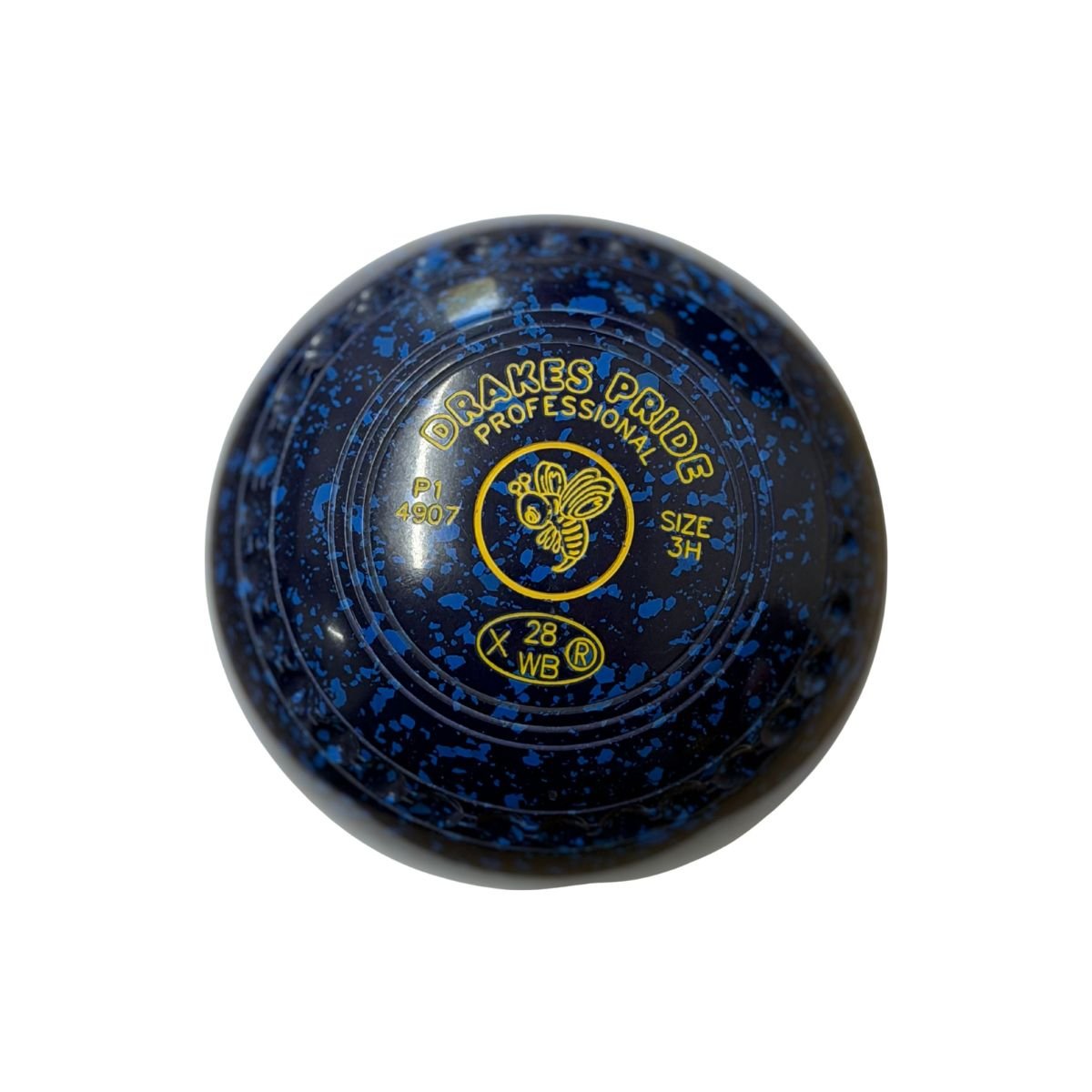 Drakes Pride Professional Size 3H Blue/Blue | Jack and Bowl