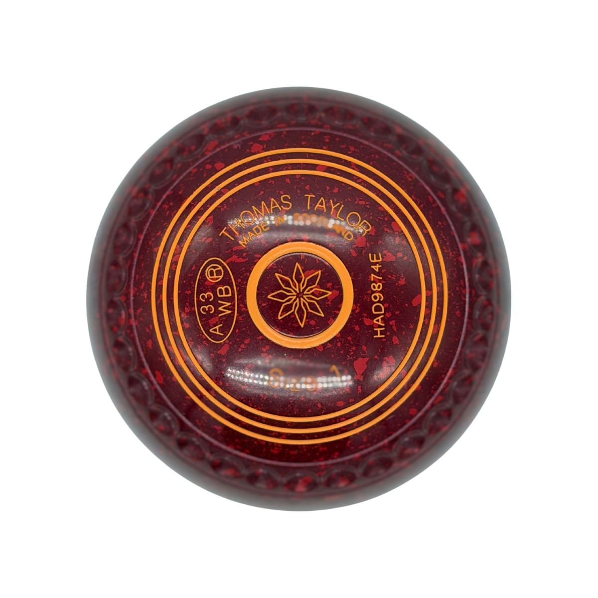 Taylor Ace Size 1H Maroon/Red (Progrip)