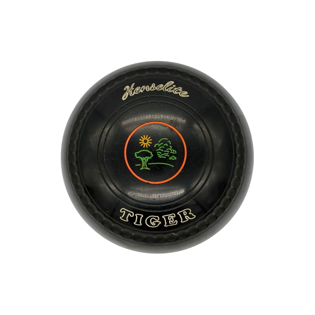 Henselite Tiger Size 3H Black (C Grip) | Jack and Bowl