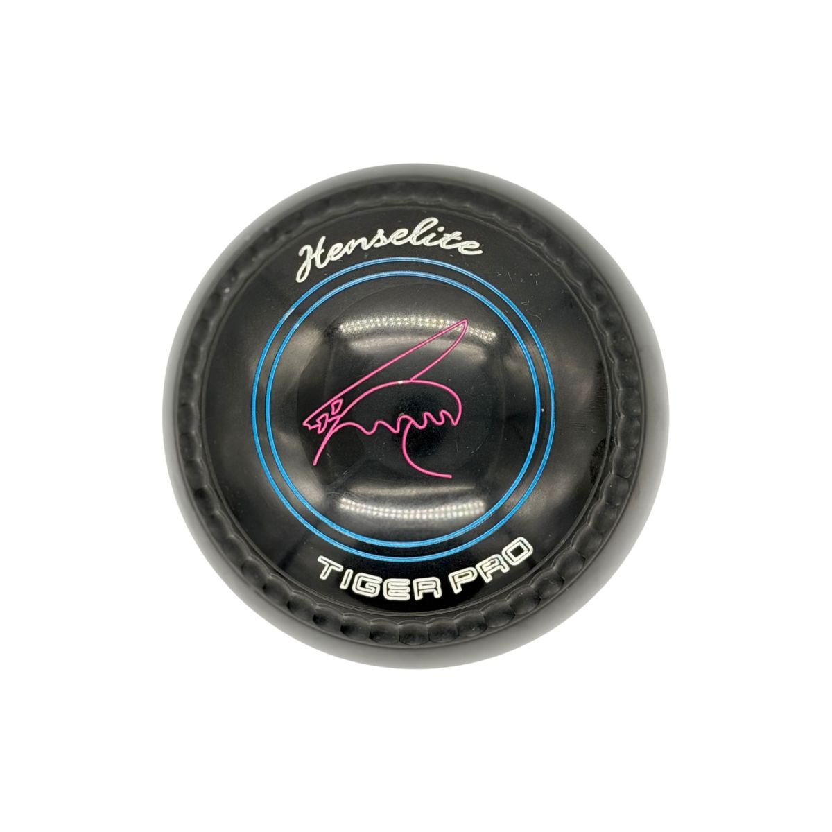 Henselite Tiger Pro Size 3H Black (C Grip) | Jack and Bowl