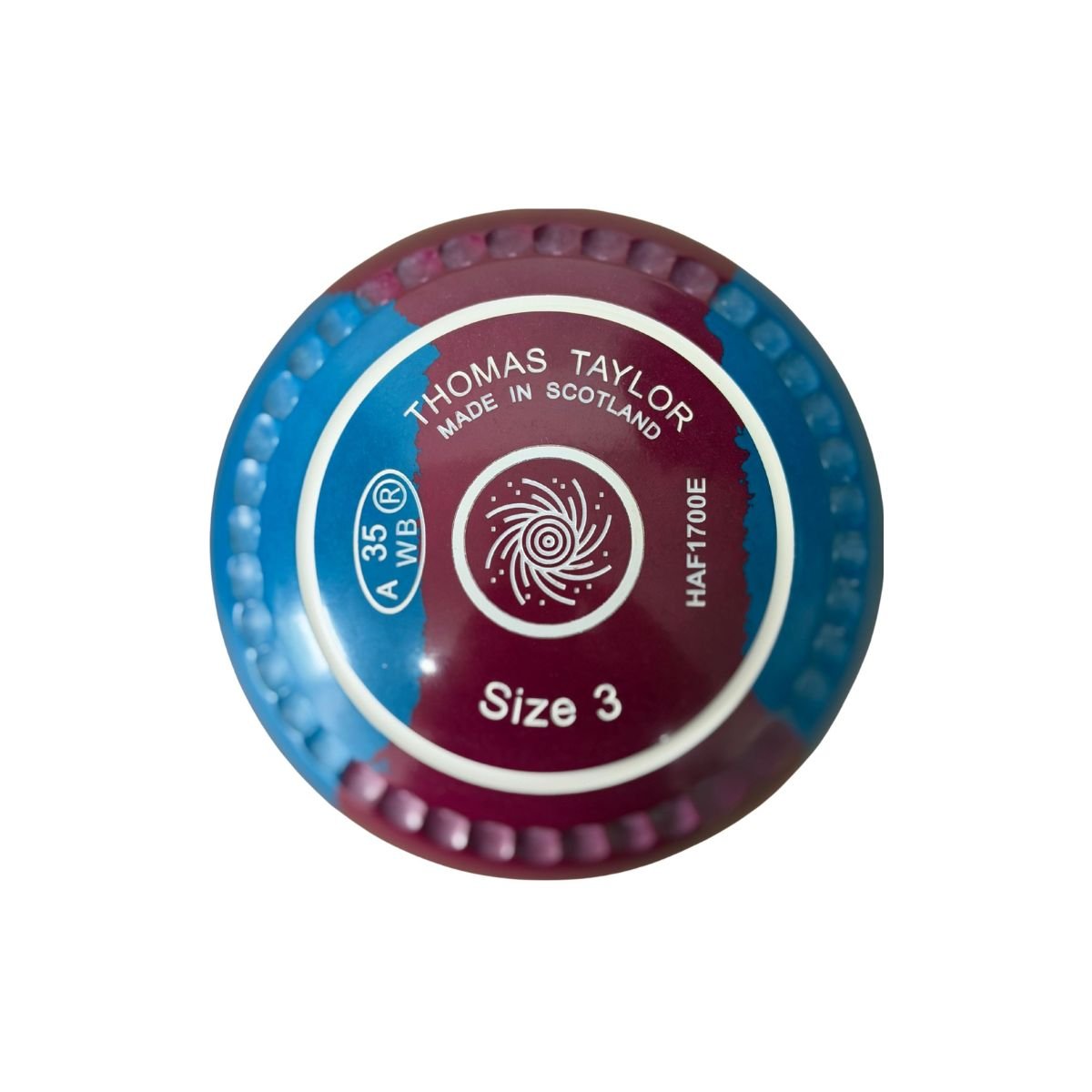 Taylor Ace Xtreme Grip - DUAL TONE - Maroon/Light Blue - 3H | Jack and Bowl