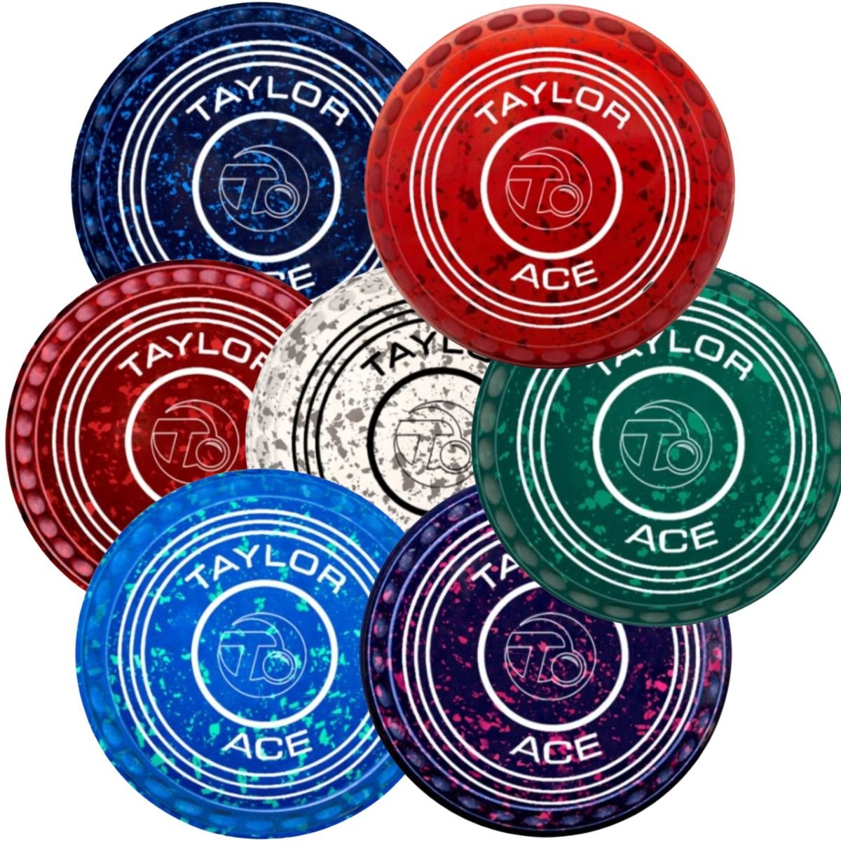 Taylor Ace Pro-Grip Coloured Bowls - 0