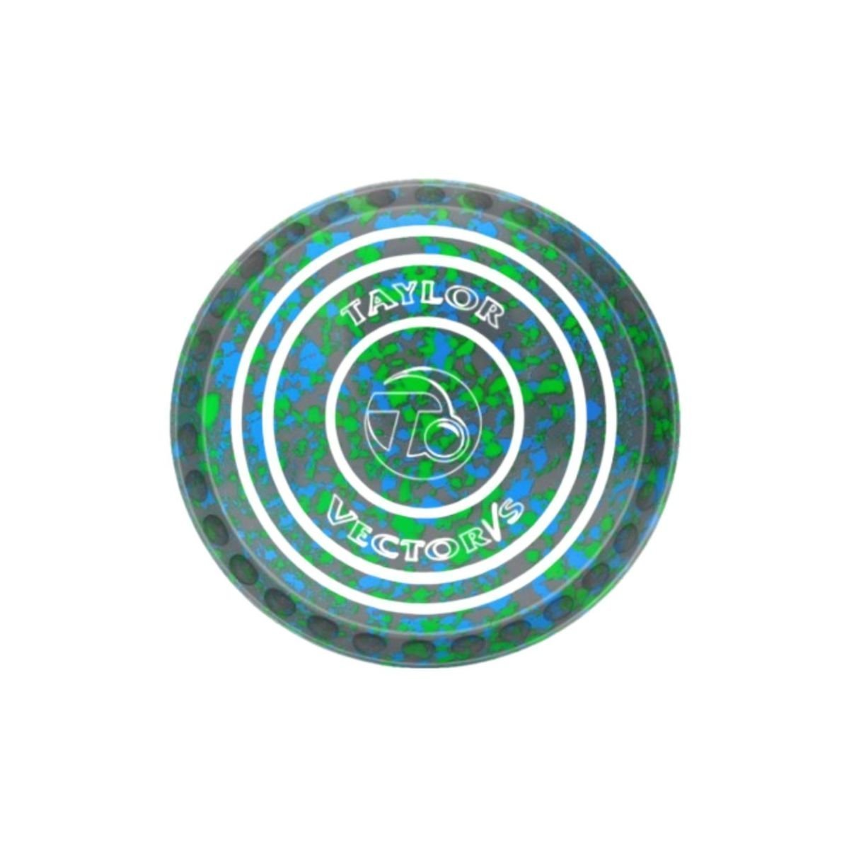 Taylor Vector VS Xtreme Grip Coloured Bowls, designed for optimal grip and precise, consistent throws.
