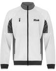 Rink® Exclusive Bowls Zip Jacket featuring full zip, high collar, and breathable material.