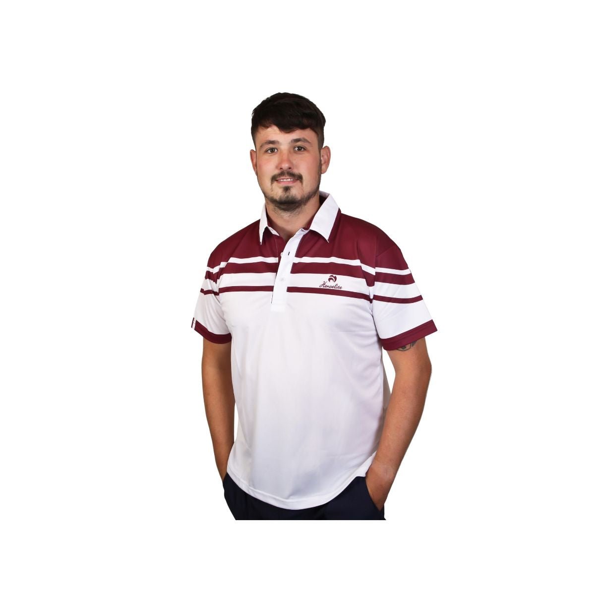 Henselite Sublimated Style 22 Bowls Polo Shirt | Jack and Bowl